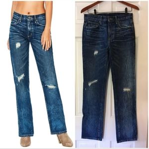NWT carmar distressed jeans